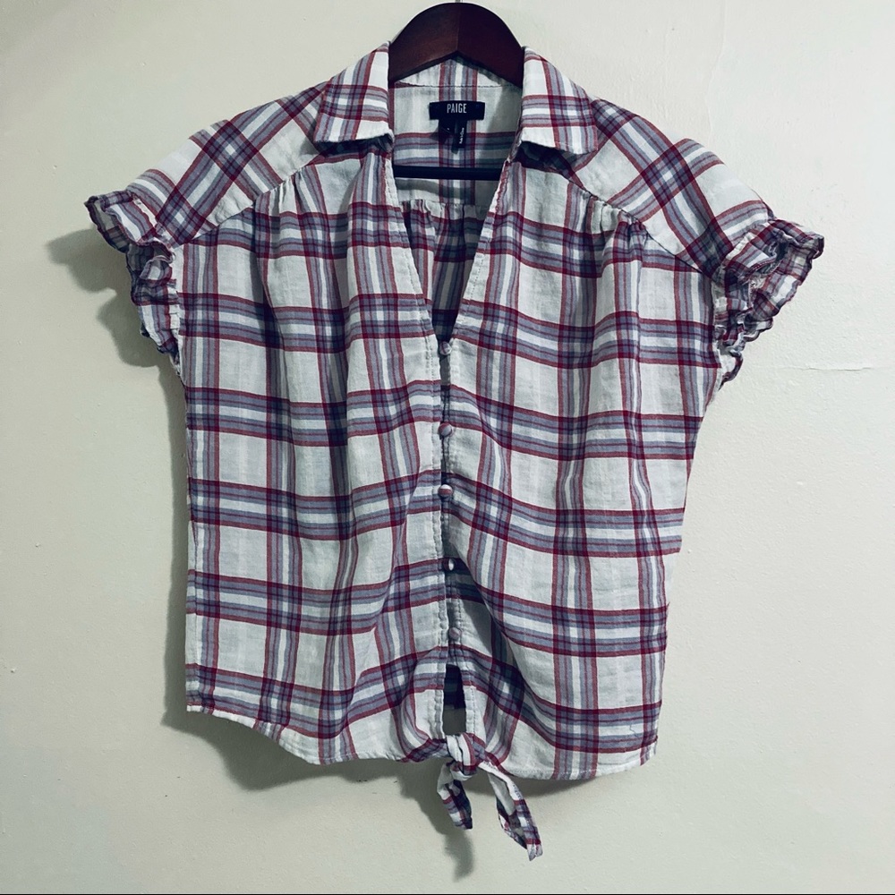 Paige Tie Front Top